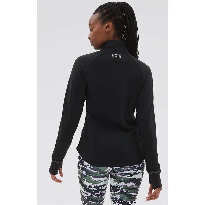 New Balance Womens NB Heat Half Zip Top-5